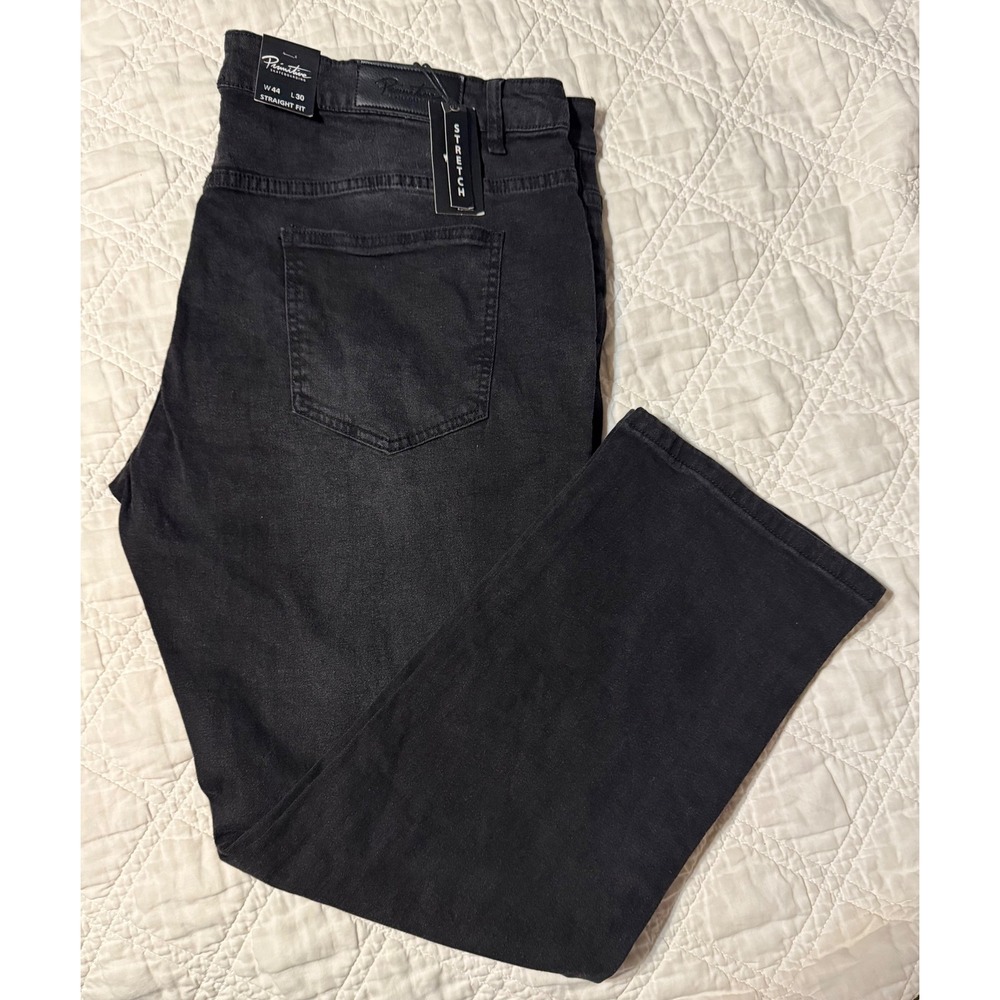 Primitive Skateboarding Mens Straight Fit Denim Jeans Black Wash 44x30